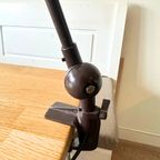 Vintage Scharnier Bureaulamp Met Tafelklem thumbnail 3