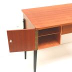 Vintage Elegant Bureau Met Zwarte Poten Gemaakt In De Jaren '60 thumbnail 4