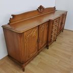Grote Vintage Louis Xv Wandkast, Buffetkast, Dressoir, Ladekast thumbnail 11