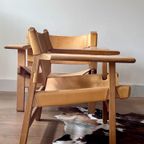 Three Spanish Chairs By Børge Mogensen For Fredericia, 1970'S thumbnail 14