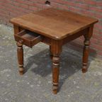 Grenenhouten Eettafel Vierkant thumbnail 5