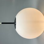 Vintage Glazen Bollamp / Hanglamp, Glashütte Limburg, Duitsland 1960's thumbnail 4