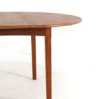 H. Sigh & Sons Ronde Verlengbare Eettafel Deens Vintage thumbnail 17