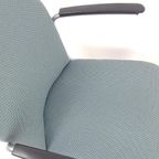Gispen Fauteuil Model 413 Nieuw Gestoffeerd Ploeg Stof Grape thumbnail 4