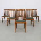 6X Vintage Eetkamerstoel Teak Bramin, 1970S Deens thumbnail 2