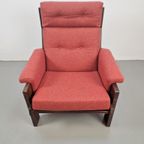 Vintage Wengé Fauteuil Martin Visser Spectrum Brutalist '60 thumbnail 11