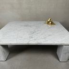 Vintage Salontafel – Carrara Marmer thumbnail 3