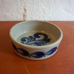 Vintage Westerwald Stoneware Ornamental Dish German Ceramic Bowl Lard Pot thumbnail 2