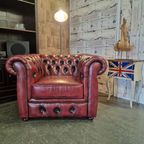 Chesterfield Cresswell Fauteuil - New Red thumbnail 2