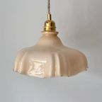 Vintage Lampenkap Uit Frankrijk Van Glas thumbnail 3