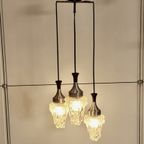 Brutalistische Luchter Met 3 Lichtpunten thumbnail 5