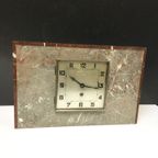 Antiek Marmer Art Deco Klok - Reliving thumbnail 2