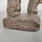 Josef Arnost Gause - Terracotta Beeld thumbnail 5