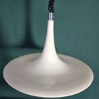 Design Witte Lamp Heksenhoed / Trompet Lamp 40 Cm Doorsnede thumbnail 6