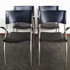 4x Calligaris Design Stoelen thumbnail 4