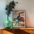 Vintage Poster In Lijst 50X70Cm - Fiat La Nuova Balilla Per Tutti thumbnail 3