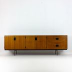 Mid-Century Du03 Vintage Dressoir In Teak, Cees Braakman Voor Pastoe ( Japanse Serie ) thumbnail 4