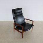 Vintage Easy Chair | Fauteuil | Teak | Jaren 60 | Zweden thumbnail 5