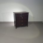 Particularly Cool English Chest Of Drawers / Chest Of Drawers. Dated (charles 2 Era). Made Of Sol thumbnail 18