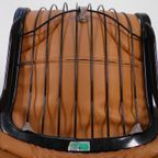 Willy Rizzo Stoelen - Cognac Leather - Cidue Italy thumbnail 13