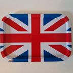 Vintage Blikken Dienblad Engelse Vlag thumbnail 2