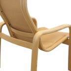 Vintage Yngve Ekstrom Voor Swedese Fauteuil Herenmodel thumbnail 4