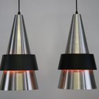 Geweldig Paar Jo Hammerborg Lampen | Mist &Morup | Model Corona | Deense Top Design Pendel | Jare thumbnail 3