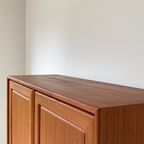 Hoge Vintage Teak Houten 2 Deurd Kast Van Rt Möbel thumbnail 5