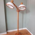 Vintage Steinhauer Mushroom Vloerlamp - Dubbele Kap thumbnail 4