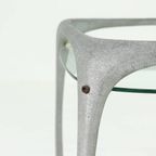 Italian Cast Aluminium Cube Bar Trolley By Lorenzo Burchiellaro 1970S thumbnail 8