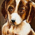 Willy Van Buyten (Geboren 1935-). Schilderij "Surprise". thumbnail 5
