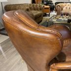 Saddle Chair / Zadel Fauteuil Vintage Cognac Leer Eyecatcher thumbnail 14