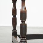 Zeer Mooie Eind 18e Eeuwse Engelse Sidetable thumbnail 6