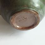 Roger Guerin Art Deco Earthenware Vase, Belgium, 1920S. thumbnail 6