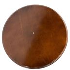 Vintage Rond Houten Bijzettafel / Sidetable thumbnail 7