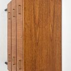Scandinavisch Vintage Teak Fineren Ladekast Hafjell thumbnail 11