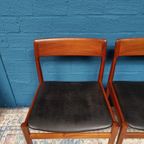 4x Vintage Deens Design Stoelen, Jaren '60 thumbnail 3