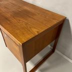 Pander Buro Teak Vintage Design Bureau Jaren 60 Teak Desk thumbnail 5