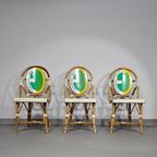 3 X Gasparucci Italo Ecc Antwerpen Tennis Chairs 1980S thumbnail 19