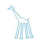 Giraffen Kapstok – IKEA – Jaren 90 - (kl37) thumbnail 4