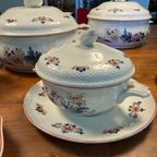 80 Delig!!: “boch – La Louvière – Rhodes – Dishwasher Proof” Servies thumbnail 14