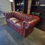 Chesterfield Basic 3-zits - Cloudy Red thumbnail 3