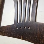Antieke Art Nouveau Weense Jakob En Josef Kohn Stoel (thonet Stijl) Antique Webbing Chair thumbnail 7