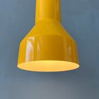 Vintage Gele Mid Century Space Age Hanglamp thumbnail 4