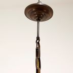 Antieke Art-deco Hanglamp thumbnail 3
