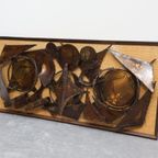 Groot Henrik Horst Wandsculptuur Brutalistische Deens Design thumbnail 9