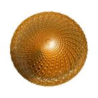 Ceiling Mounted (or Wall Mounted) Lamp With Pressed Glass - Sconce - Midcentury Modern thumbnail 7