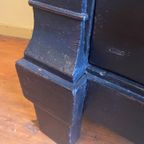 Hollandse Commode Ladekast Ladenblok Shabby Chic thumbnail 14