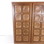 Vintage Gerhard Bartels Brutalist Highboard thumbnail 4