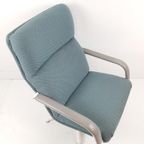 Vintage Artifort Draaifauteuil | De Ploeg Stof 'Grape' thumbnail 8